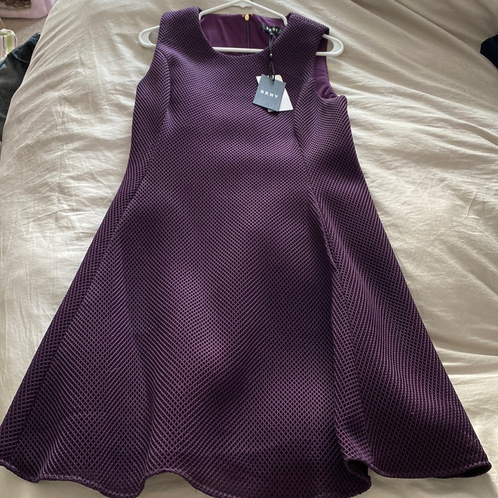 DKNY Purple Cocktail dress, NWT, never worn.
